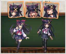 エミル・クロニクル・オンライン(ECO)「空飛ぶ工房とフシギな武器~二振り目:未熟な魔導書」に登場する「燐火の女学生・清姫」がECOくじに登場