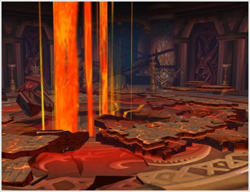 エルソード、崩壊する火の神殿 スクリーンショット画像