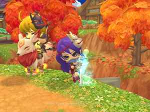 晴空物語、キツネのお面画像②