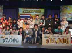 ラグナロクオンライン、優勝のタイと、準優勝の日本(ギルド名:Northern_Code)メンバー