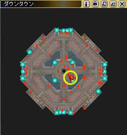 ダウンタウン「シアター3」MAP