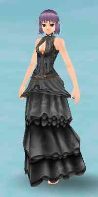 パーティドレス 染色後