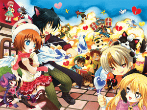 「燃えろ弾けろ恋人たち!ECOハート+フルバレンタインイベント2011開催!」イメージイラスト