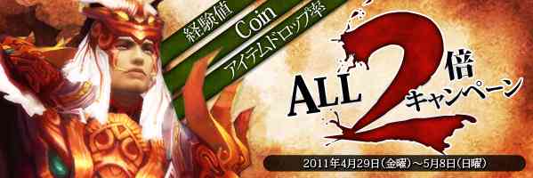 ALL2倍キャンペーン