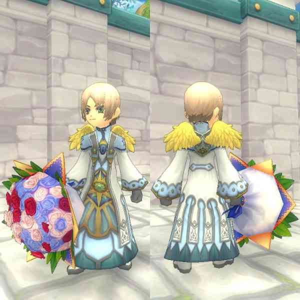 「天使の翼・黄」&「ゴージャスな花束」