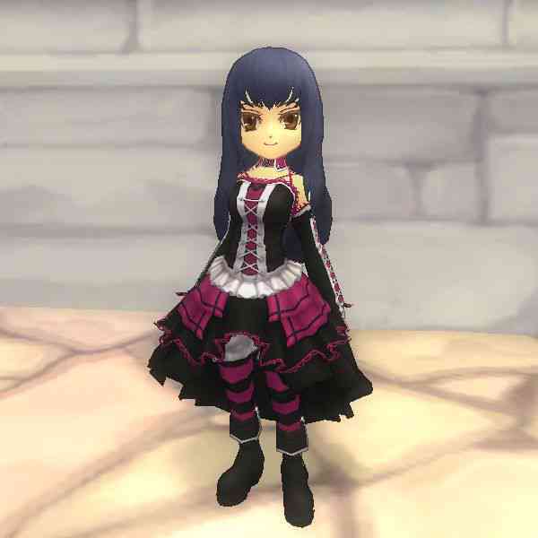 ファインディング・ネバーランド・オンライン EXゴスロリ・赤紫