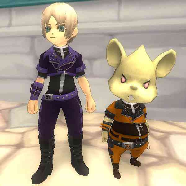 ファインディング・ネバーランド・オンライン 「EXパンク・紫」「EXパンク・橙」