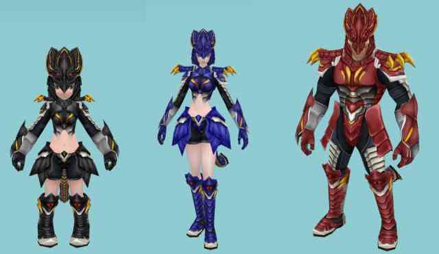 マスターオブエピック 「ドラゴニア装備(染色可)」