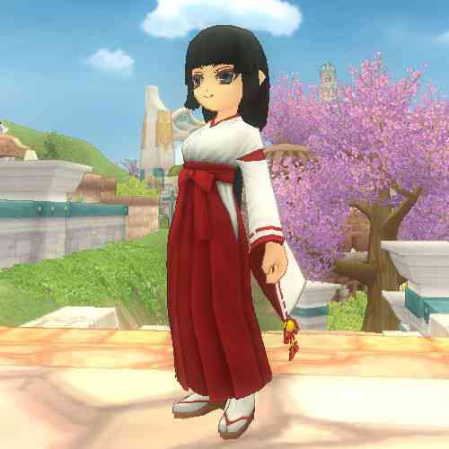 ファインディング・ネバーランド・オンライン SP巫女服・赤