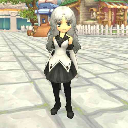 SPスタイリッシュドレス・黒