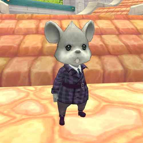 男性チェックコート・紫