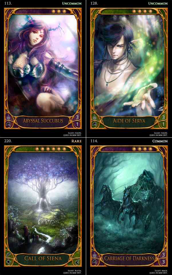 CARTE(カルテ)、カードの一部