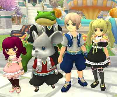 ファインディングネバーランドオンライン、パフワンピ等の新衣装