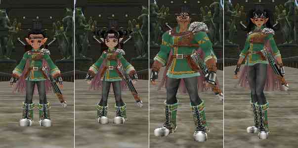 マスターオブエピック、エルモニー男性 エルモニー女性 パンデモス男性 パンデモス女性