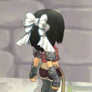 SP優雅なリボン・白