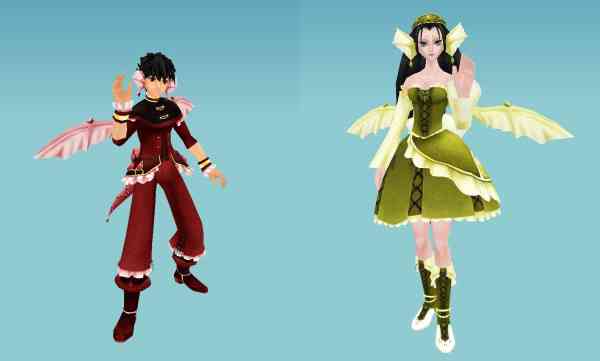 マスターオブエピック、「ラッフル ドラゴン装備」染色可能バージョン