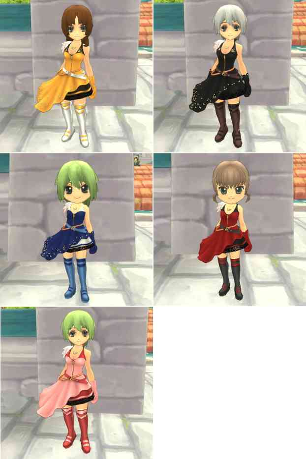 ファインディング・ネバーランド・オンライン、アイドルドレス