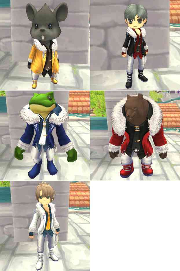 ファインディング・ネバーランド・オンライン、アイドルスーツ