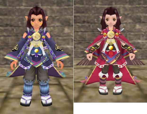 マスターオブエピック、エルモニー男性&女性