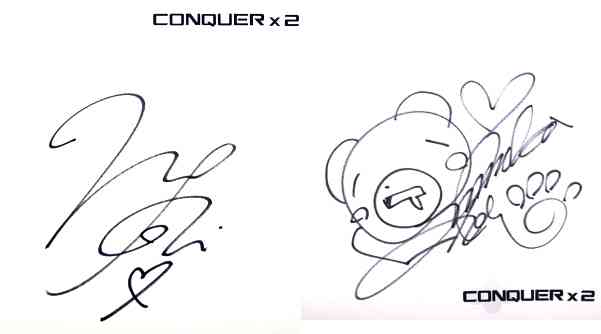 小松未可子さん、伊藤静さん、サイン色紙セット