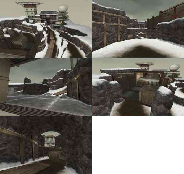 クロスファイア、新マップ「Snow Valley」画像