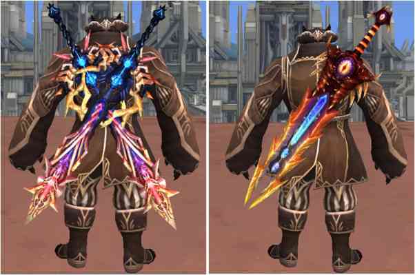 セブンコア、エクスカリバー(ソード)&天地創造(大剣)画像