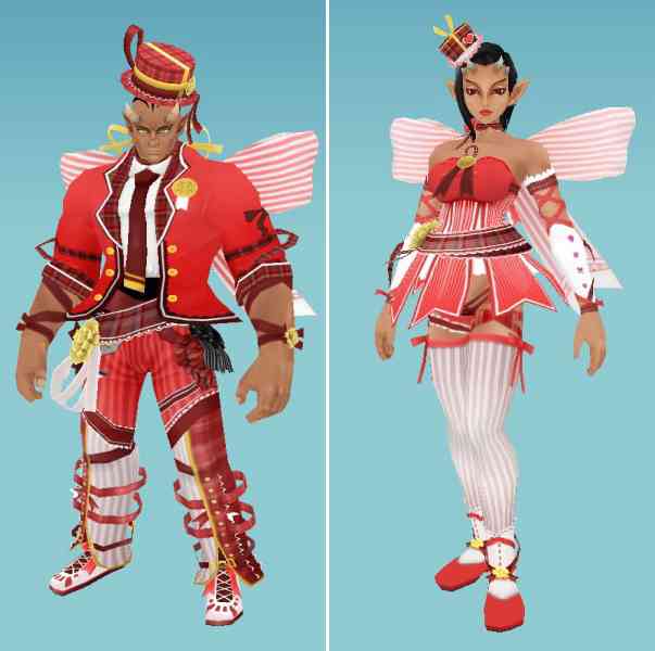 マスターオブエピック、パンデモス男性&女性画像