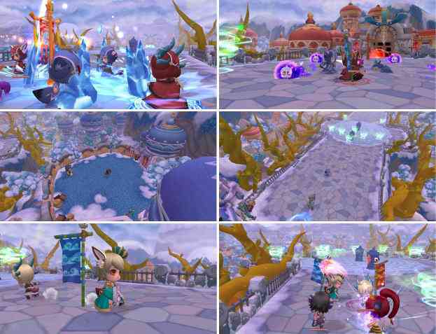 晴空物語、雪戦アップデート「白雪の戦場」スクリーンショット