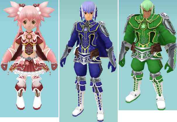 「スノウテイル装備」染色可能バージョン