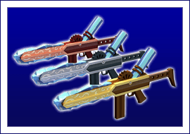 トイ・ウォーズ、トイくじ第25弾「氷結の銃『アイシクルレイン』」注目武器『アイシクルレイン』シリーズ