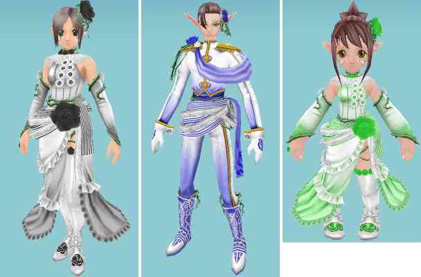 「プリーレ ロゼア装備」染色可能バージョン