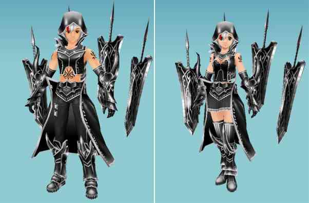 マスターオブエピック、グラフィック装備第60弾「シュヴェルツェ フューラー装備」画像①