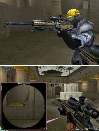 クロスファイア、スナイパーライフル「MSR」画像