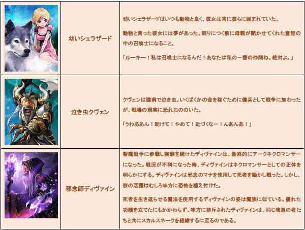 『Soul Sword』英雄「絆」列伝 画像