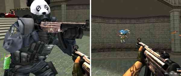 クロスファイア、新武器「MP5-Camo」スクリーンショット