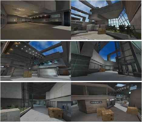 クロスファイア、新マップ「SHOPPING MALL」スクリーンショット