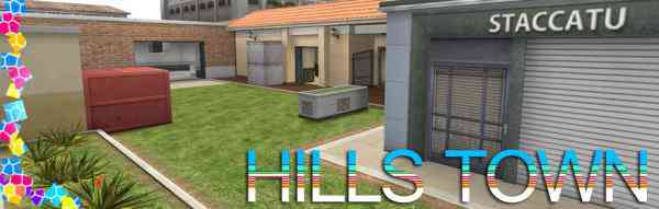 クロスファイア、新マップ「HILLS TOWN」実装バナー