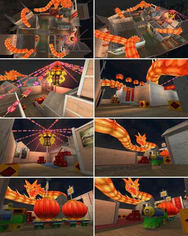 クロスファイア、新マップ「-祭-Matsuri」スクリーンショット画像