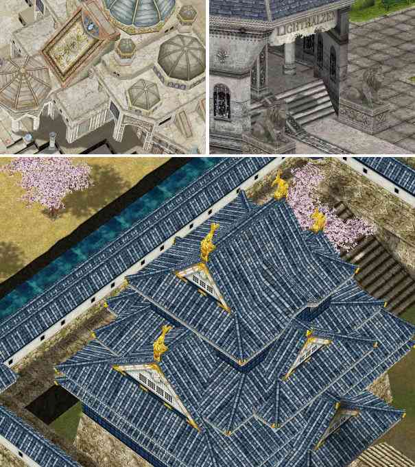 ラグナロクオンライン、幼き教皇が統べる宗教国家「アルナベルツ教国」、陰謀渦巻く「シュバルツバルド共和国」、桜が舞う純和風の「泉水の国アマツ」スクリーンショット