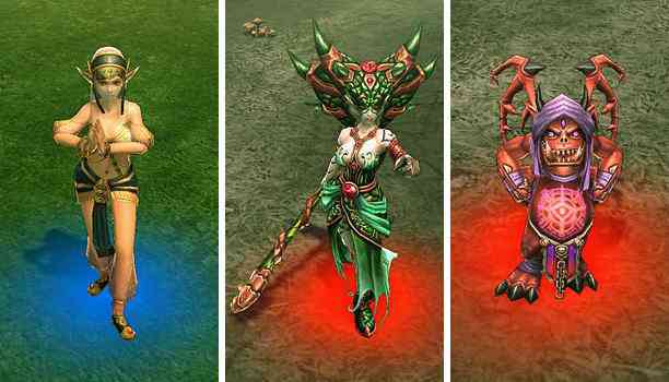 カオスヒーローズオンライン、シルク、メデューサ、悪童 画像