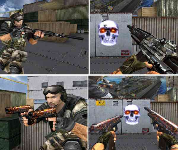 クロスファイア、M14EBR-S Camo、Dual Colt Magma画像