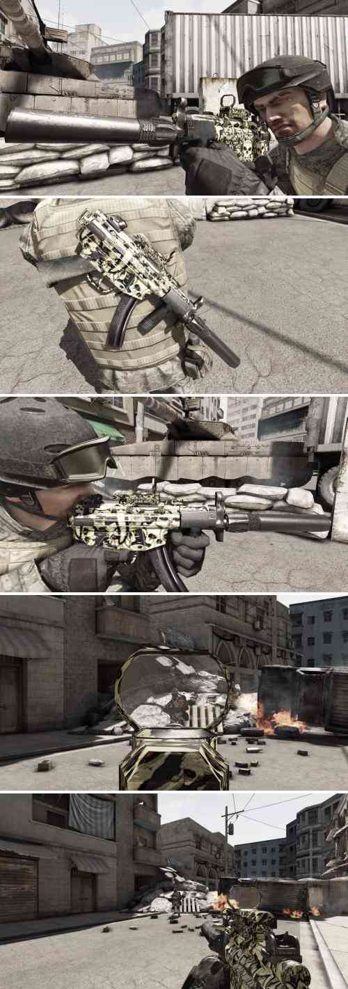 スペシャルフォース2、MP5K Skullスクリーンショット画像