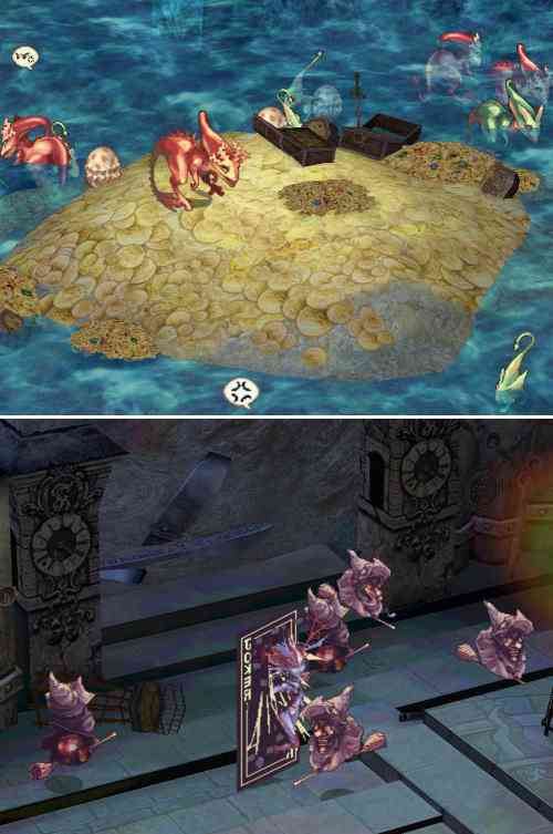 ラグナロクオンライン、レベル上げやレアアイテム入手にもってこいの竜族の要塞「アビスレイク」&「アルデバラン時計塔」スクリーンショット画像