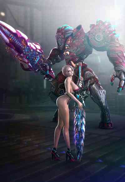 スカーレットブレイド、ディフェンダーのセクシーショット画像