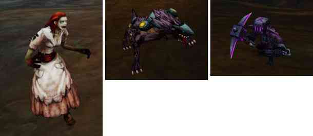 KRITIKA(クリティカ)、【女性実験体】【改造猟犬】【ホブゴブリン鉱員】画像