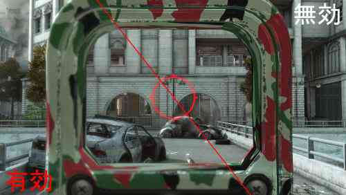 スペシャルフォース2、「被写界深度」比較イメージ画像