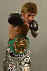 第23代WBC世界スーパーフライ級チャンピオン 佐藤洋太 選手画像