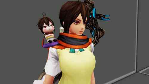 KRITIKA 「夜桜四重奏 ぷちヒメ」(「槍桜ヒメ」のデフォルメキャラクター)画像