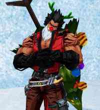 KRITIKA クリスマス限定武器アバター「戦士」専用:(株)金星木材クリスマスエディション