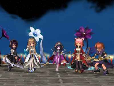 エミルクロニクルオンライン、ECOくじ「ウィキッド・ナイトパレード」画像